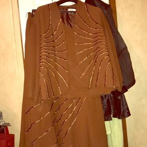 3 pc long sleeve skirt suit!